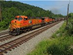 BNSF 5141, BNSF 5137, CSXT 5428 